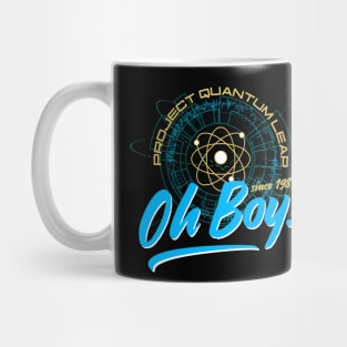 Oh Boy Time Travel Experiments Mug